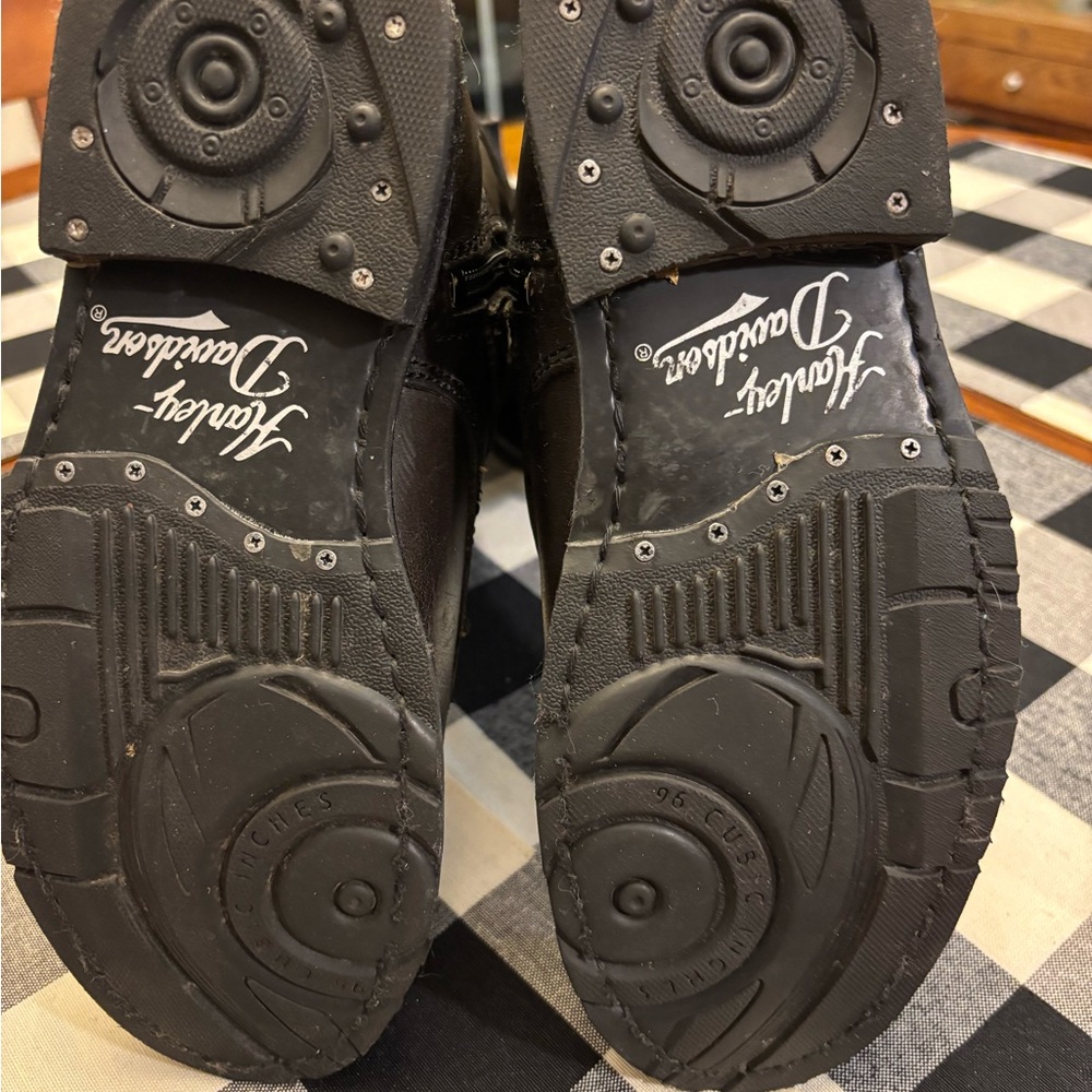 Harley-Davidson Black Combat & Moto Boots